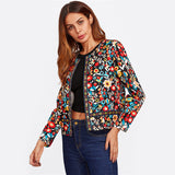 Botanical Press Button Jacket